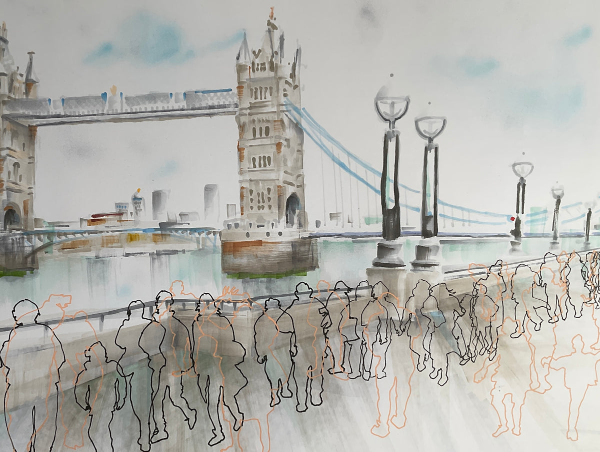 Queen’s Queue Captures - Queen’s Walk, Tower Bridge