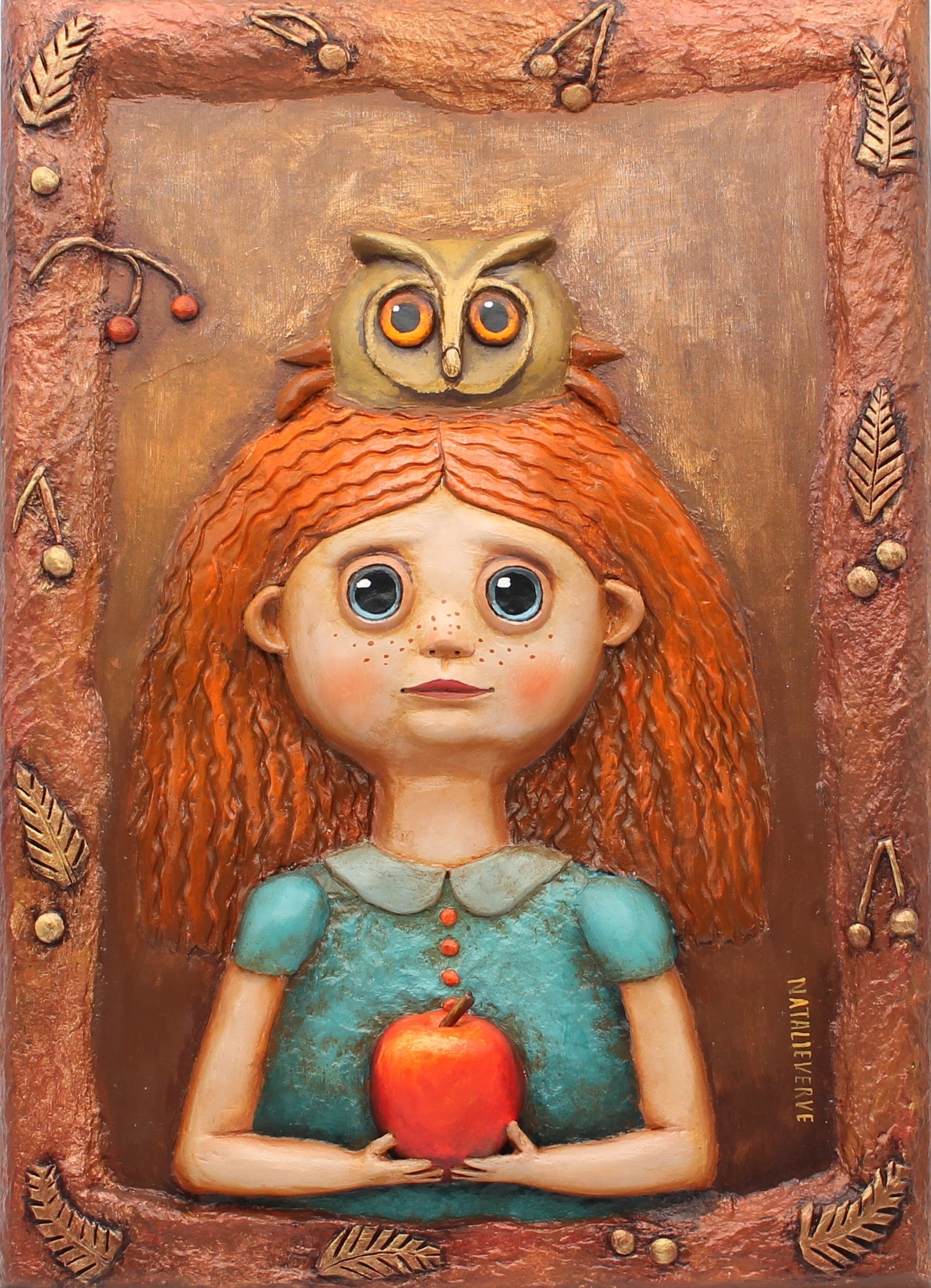 Liora, The Apple Keeper - 3D Portrait