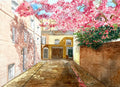 MARYLEBONE MEWS IN SPRING