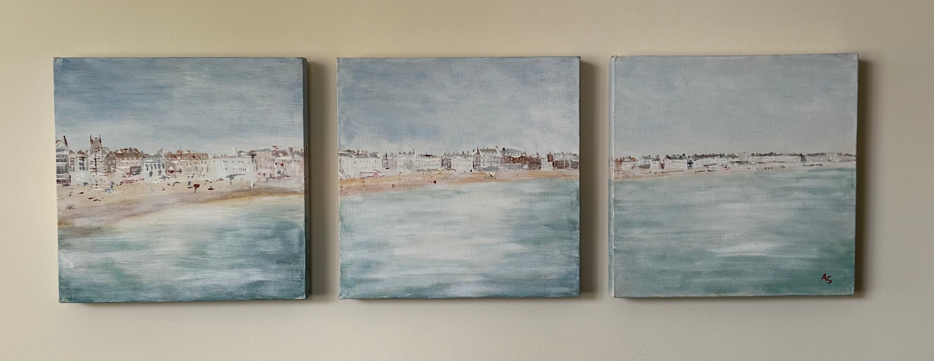 Weymouth Seafront (triptych)