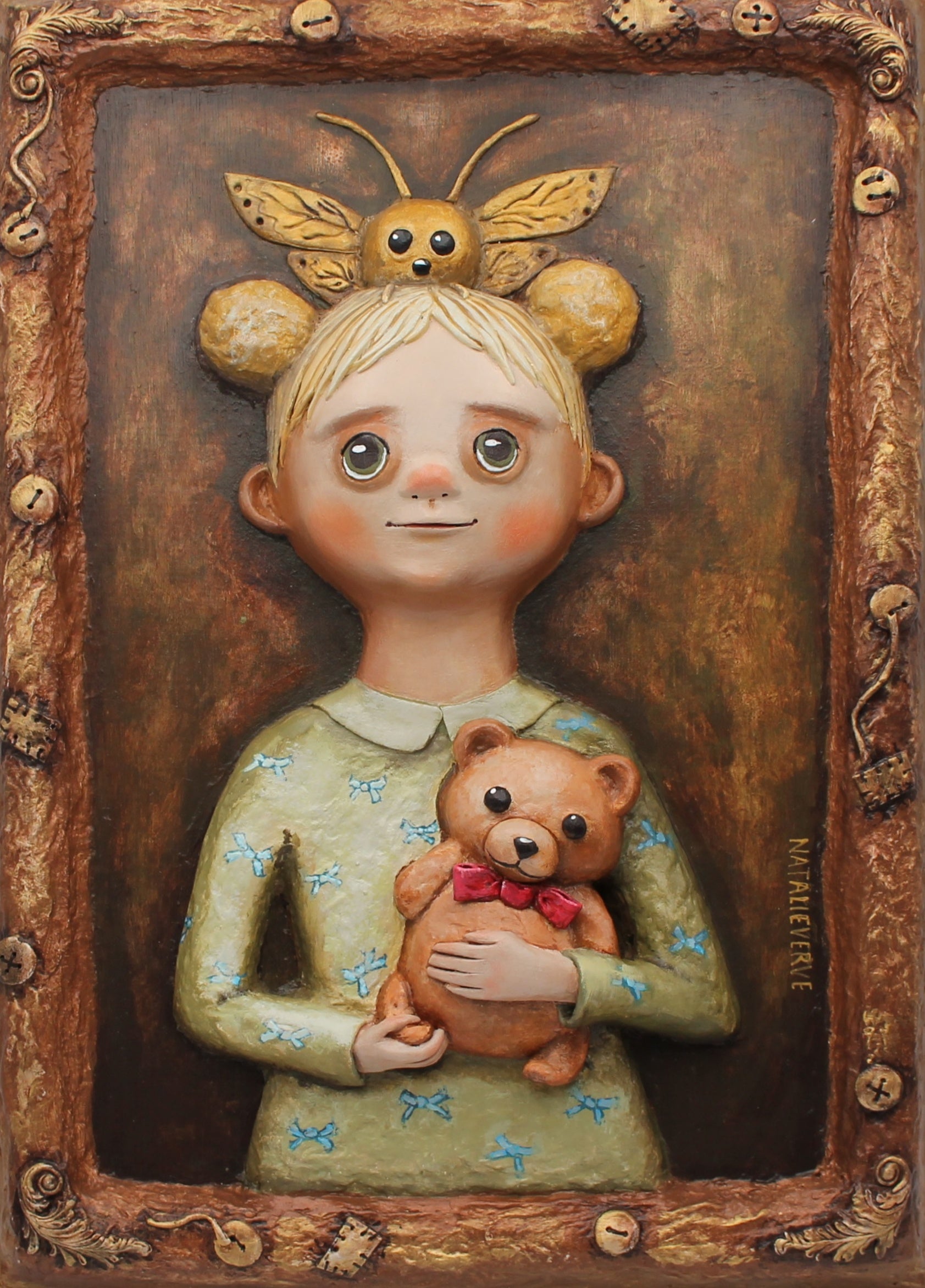 Lunette Mothveil. 3D portrait