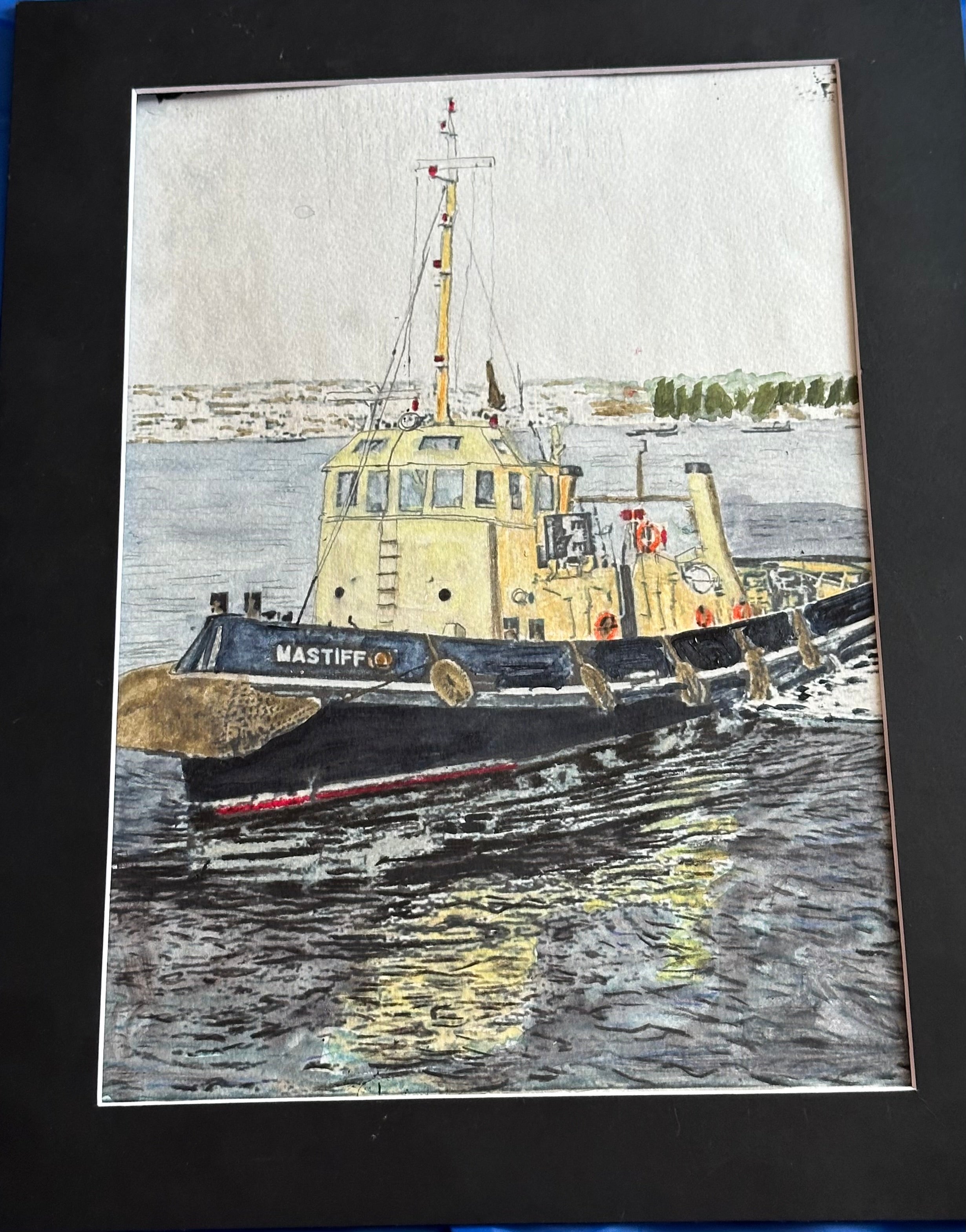 Devonport Naval Base Tug Boat