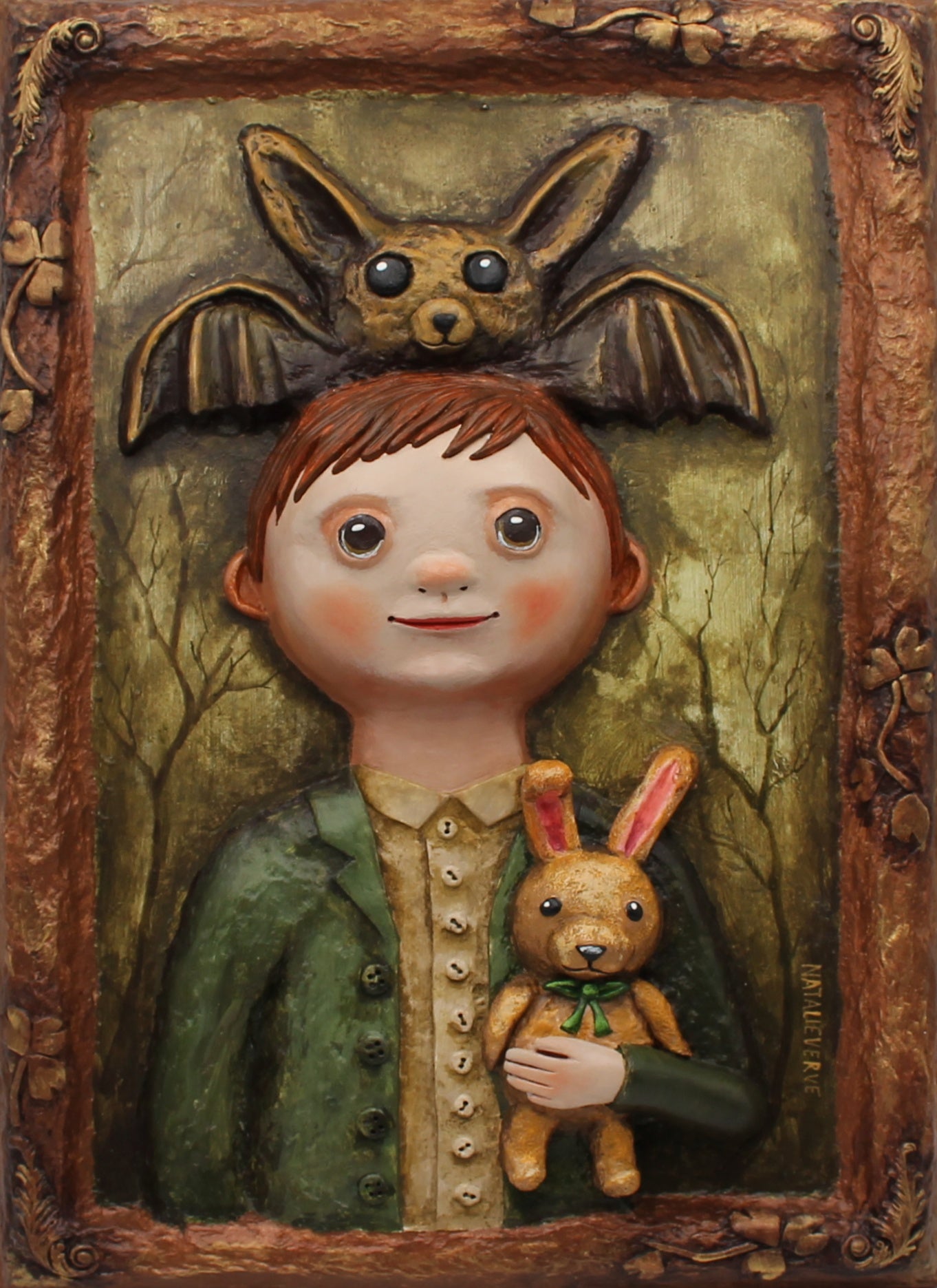 Silas Hareveil. 3D portrait
