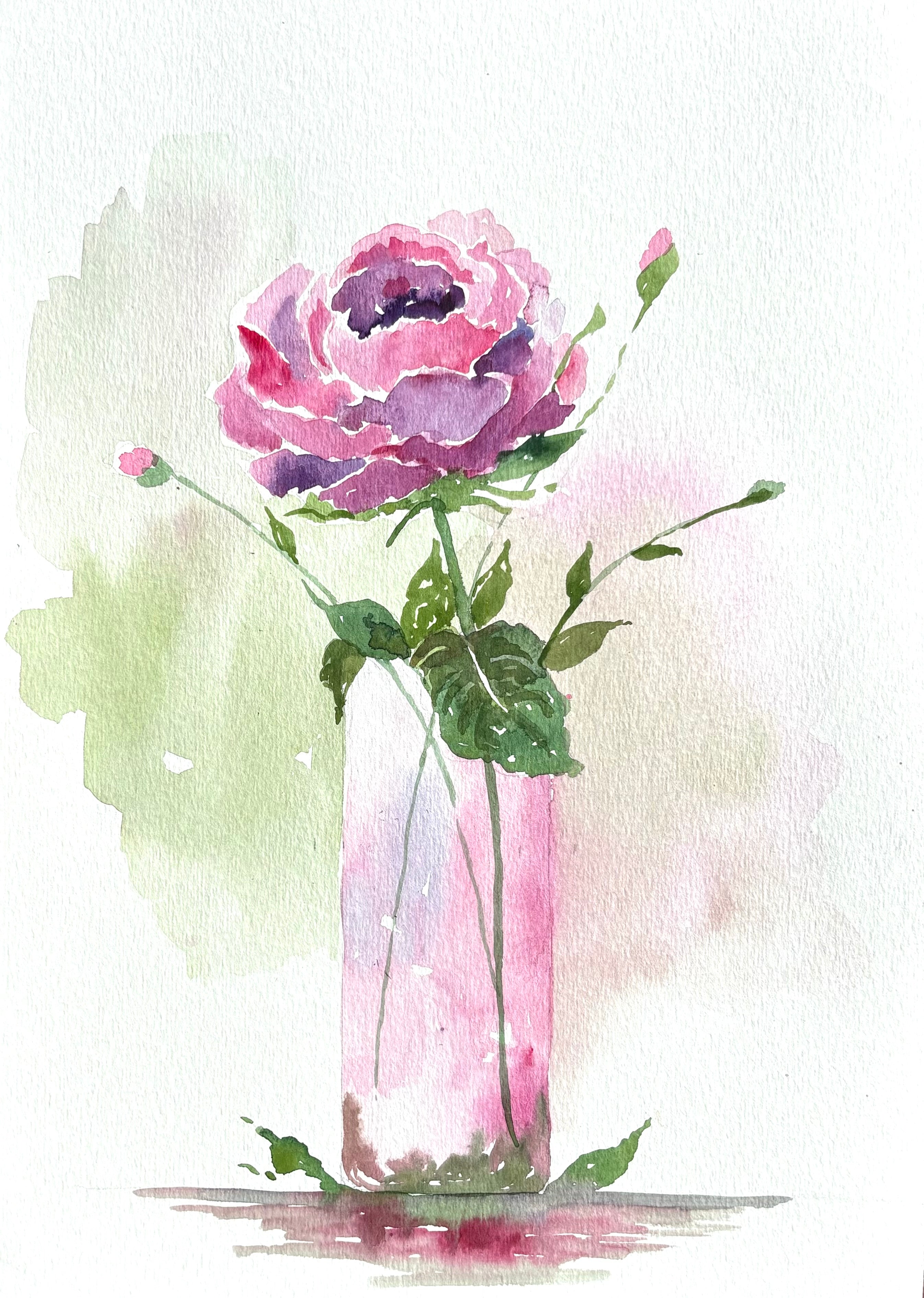 PRETTY PINK ROSE