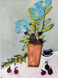 Anemones And Cherries