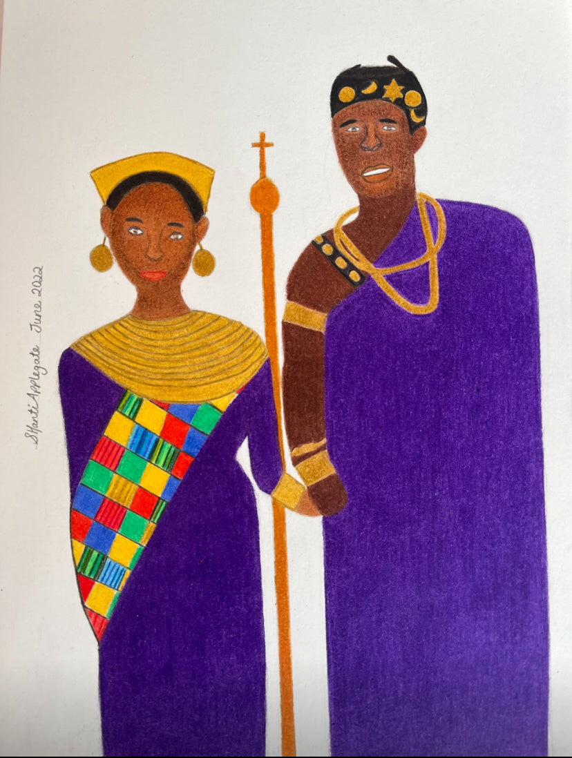 Ashanti Chief & Wife
