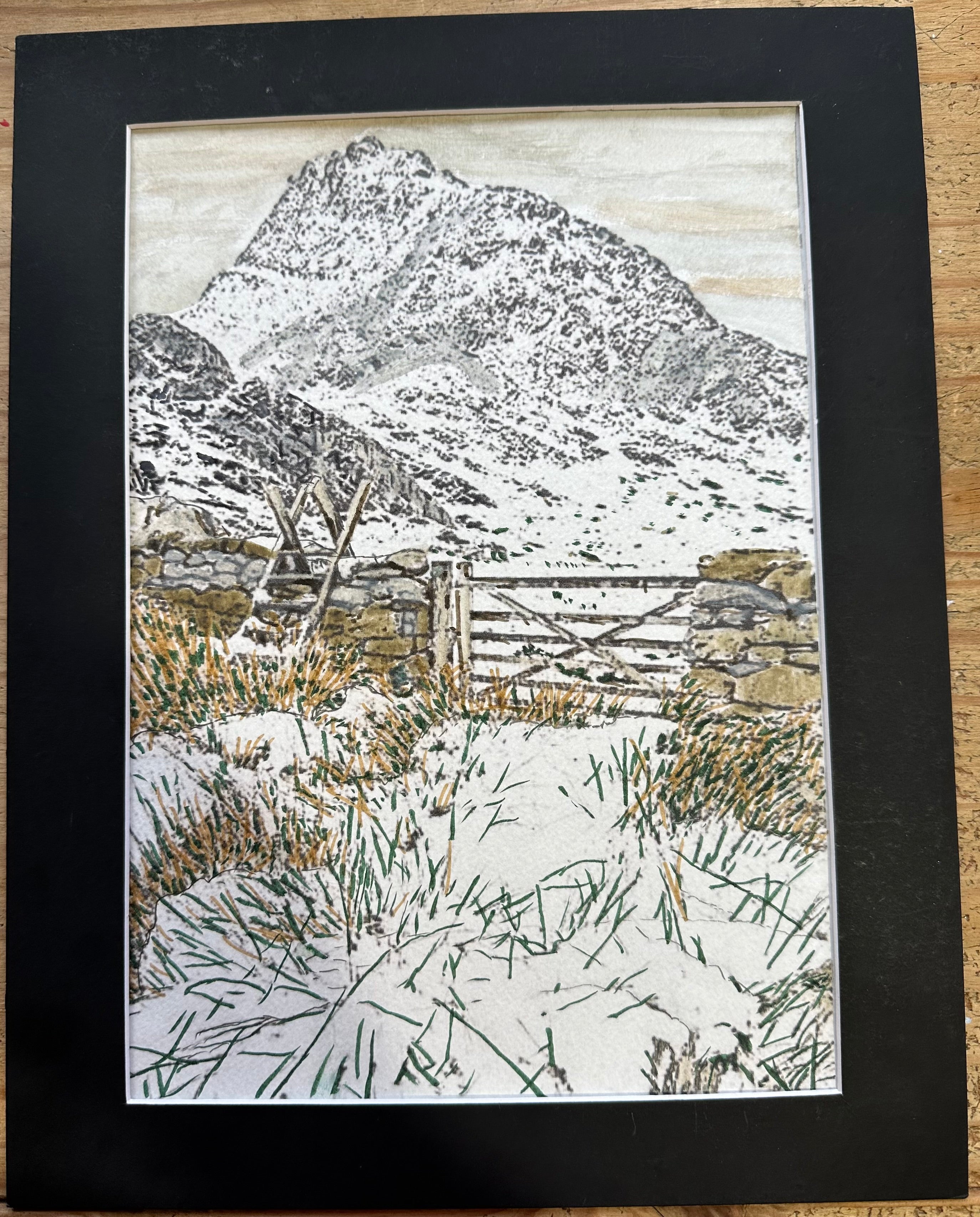 Gateway to Ty Fan . Snowdonia