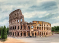 The Roman Colosseum
