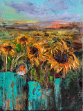 "Morning Dance of Sunflowers"
