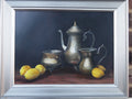 Silver set & lemons