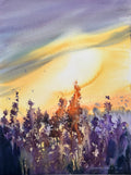 Lavender sunset