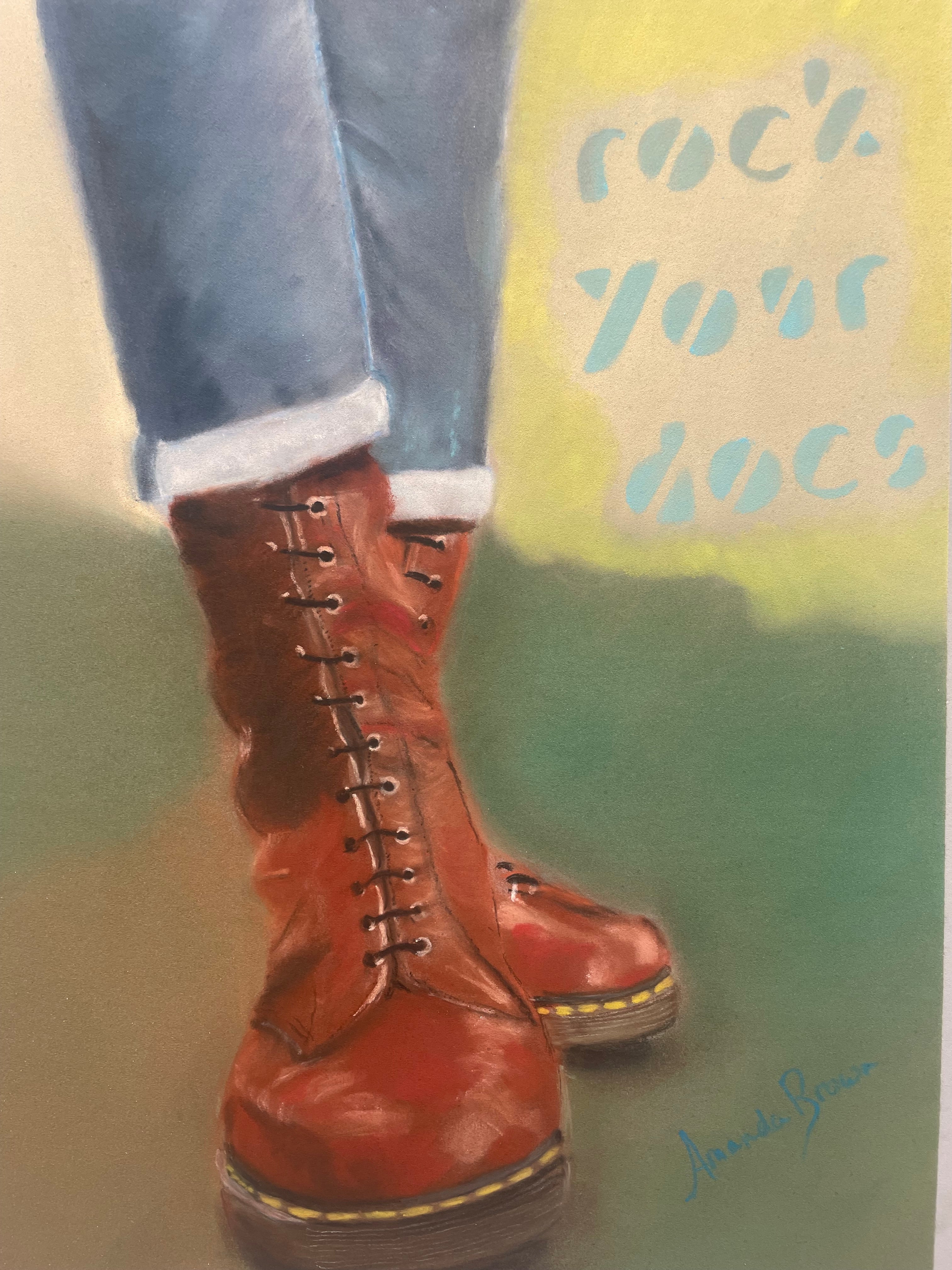 Brown Doc Marten Boots