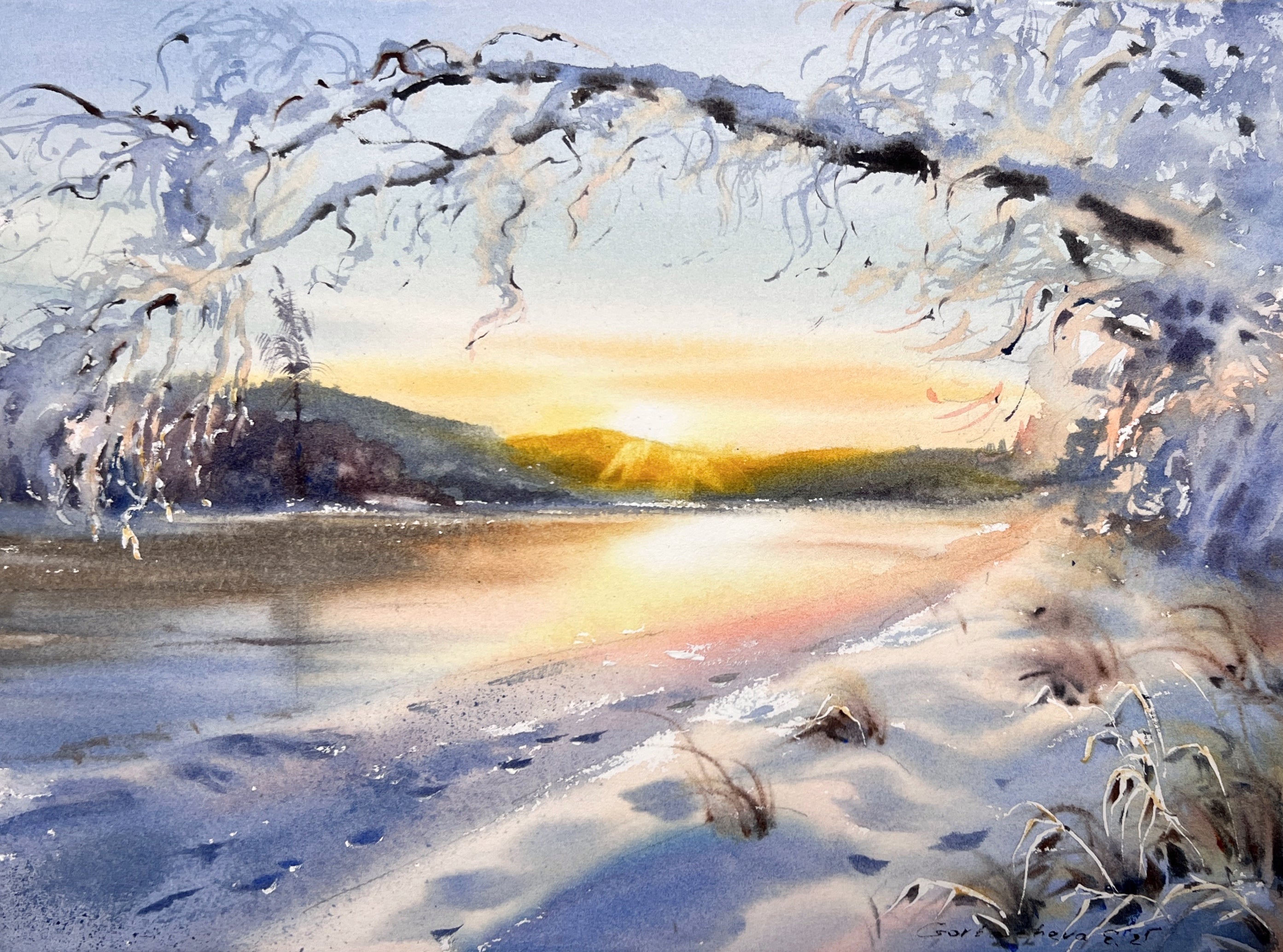 Golden Winter Hush