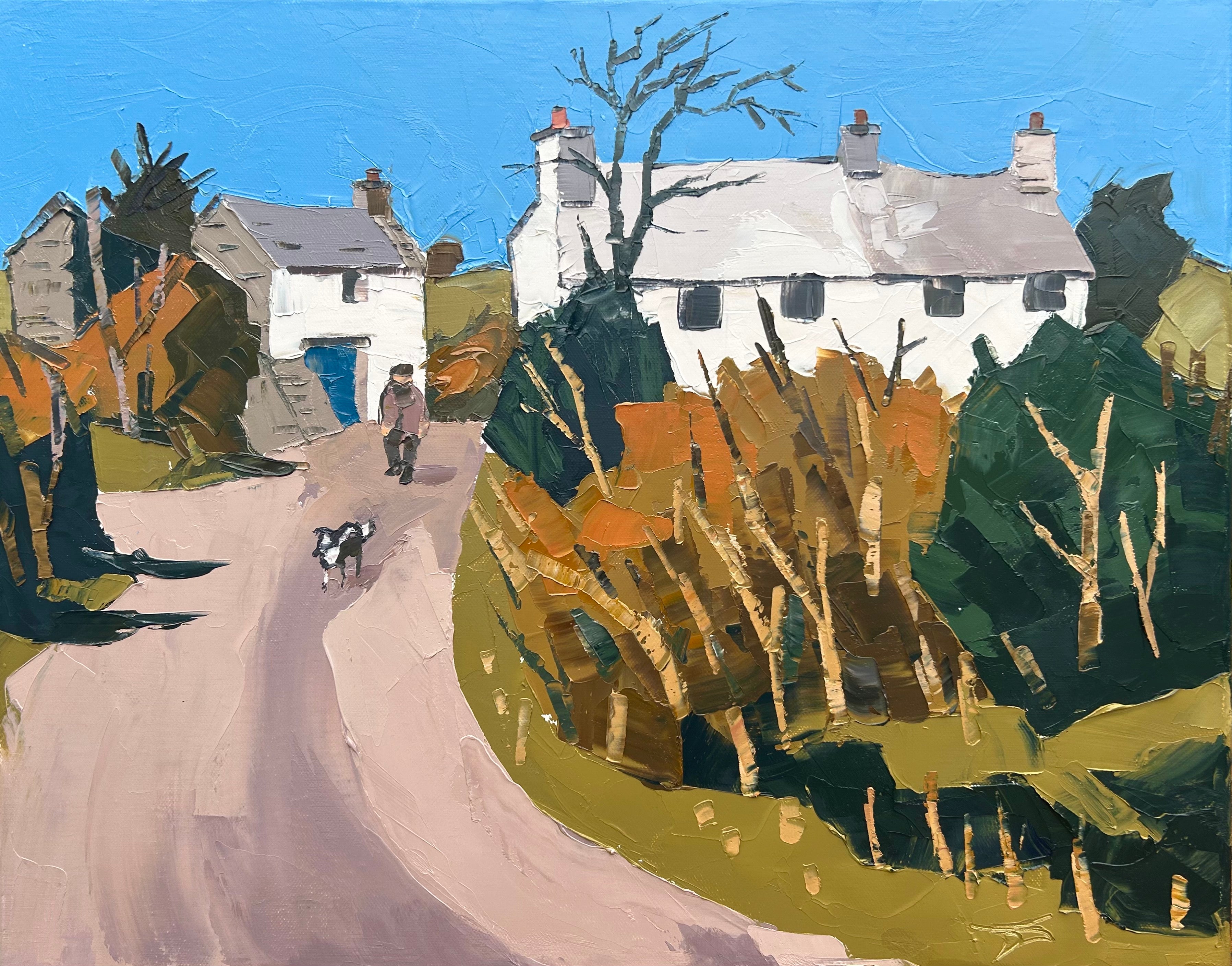 "Farm, Llandona" - Kyffin Williams reproduction.