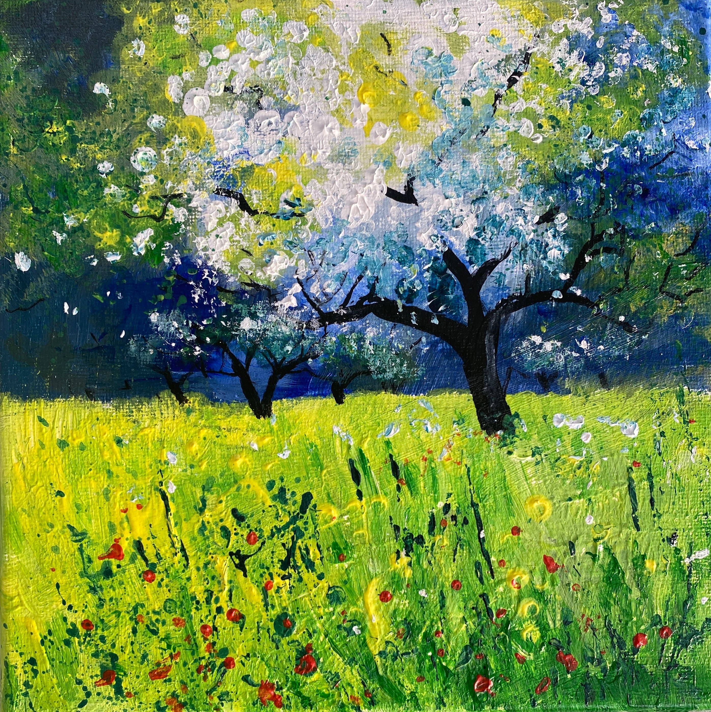 Spring orchard