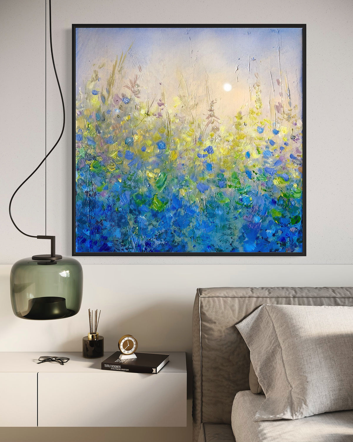 Ode To Summer - 100cmx100cm Floral Art