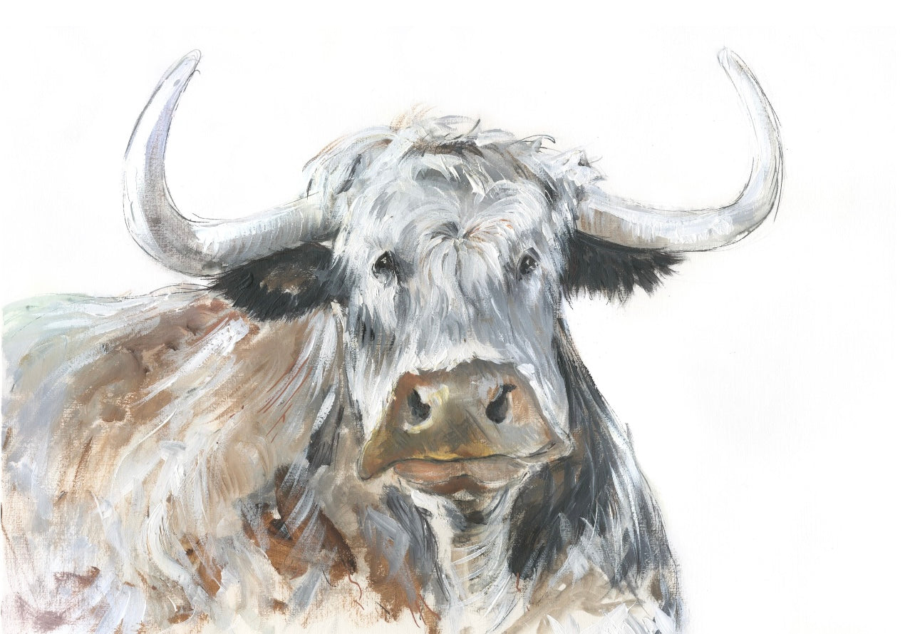 Majestic Longhorn "The Crowned Wanderer"