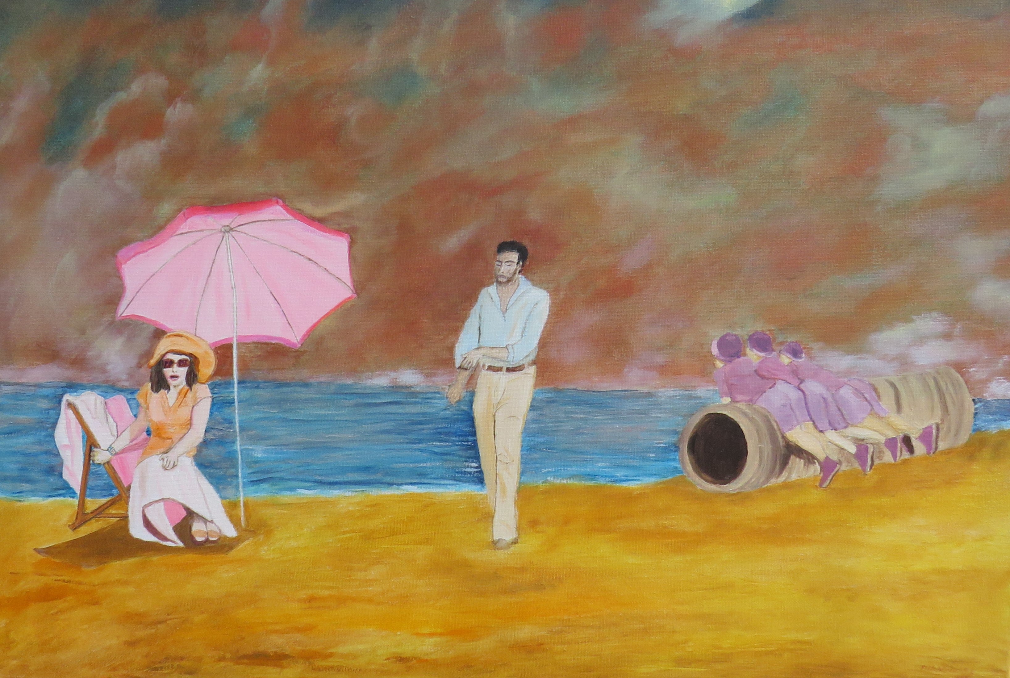 Five on a Beach