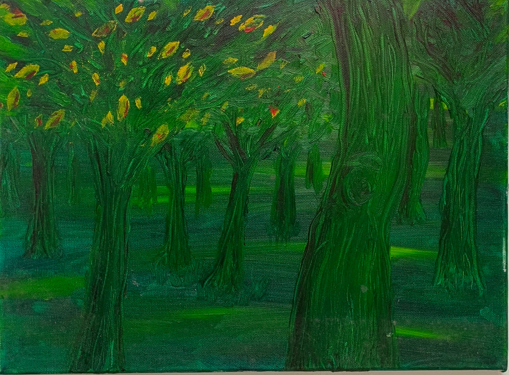 Green Amongst the Trees.