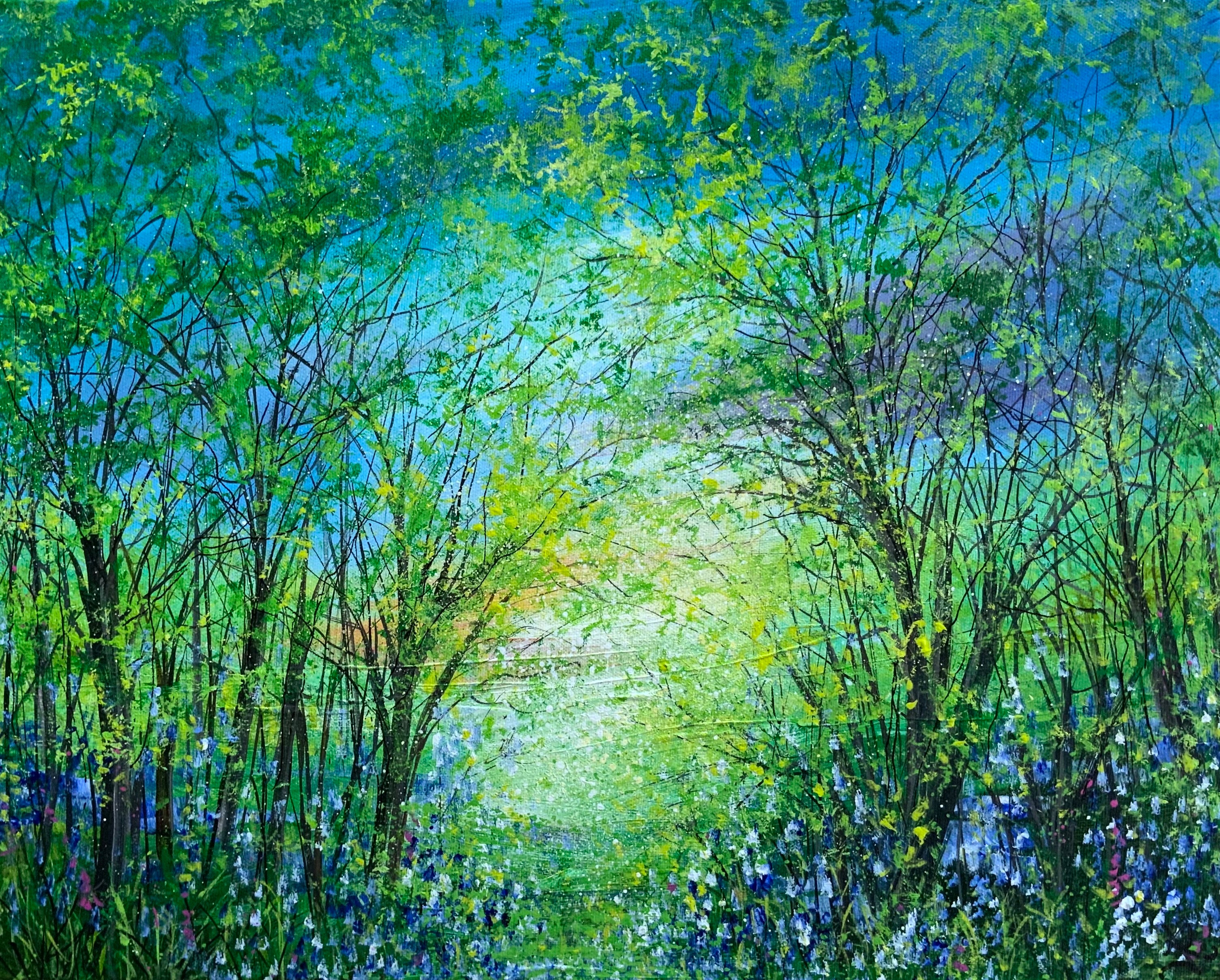 Blue Sky Bluebells