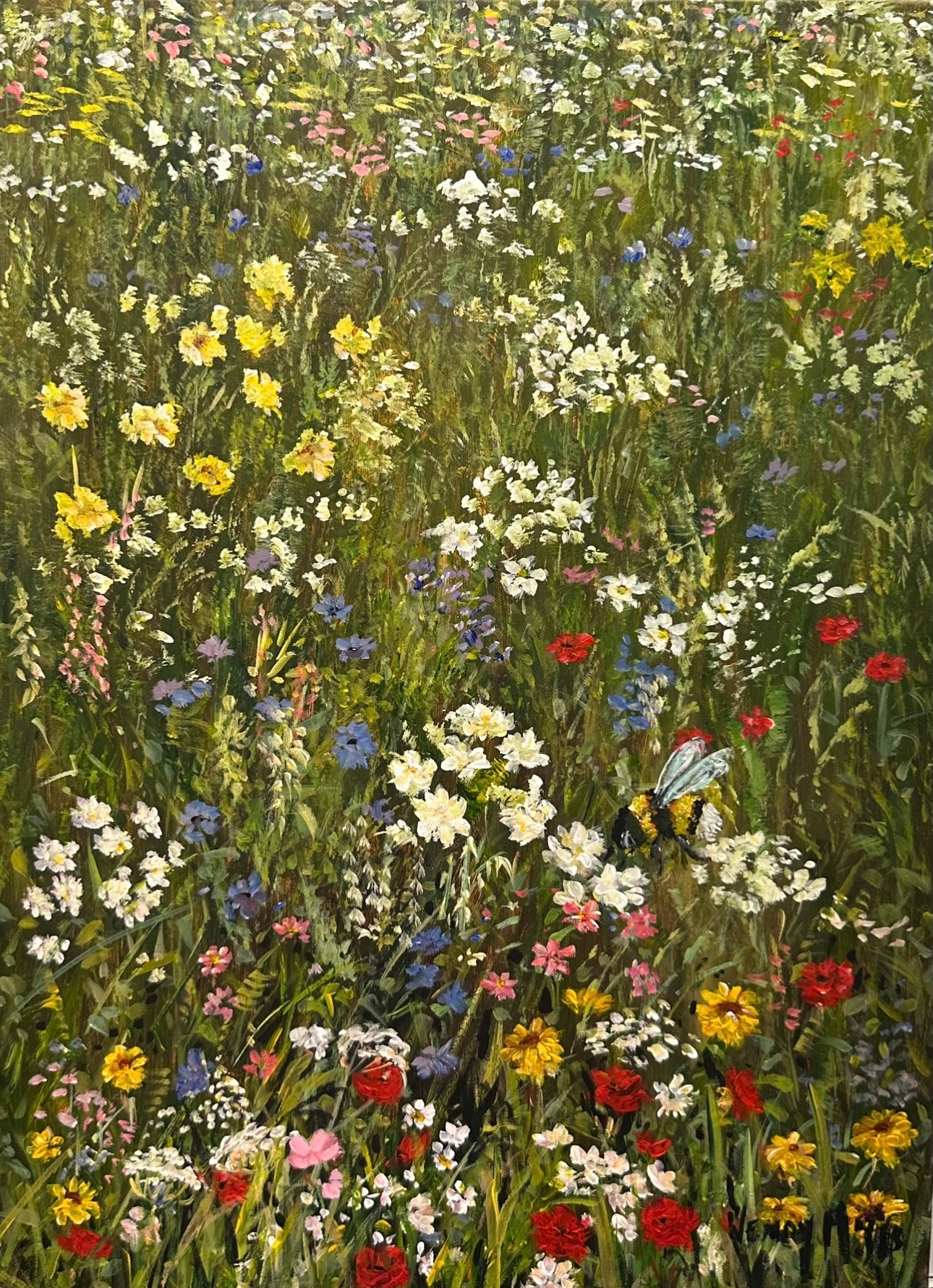 Bees in Flowers