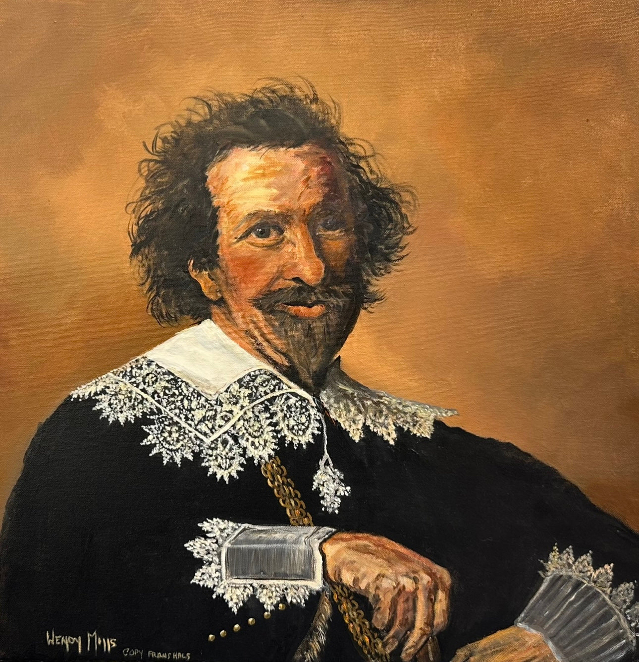 copy FRANS HALS 1580-1666 (pieter vanden broecke)(the merchant)