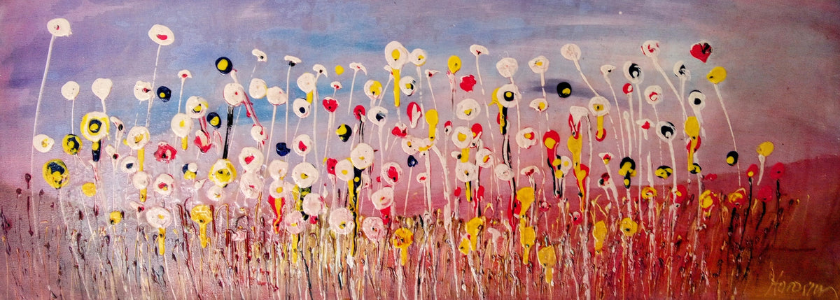 Fields of flowers