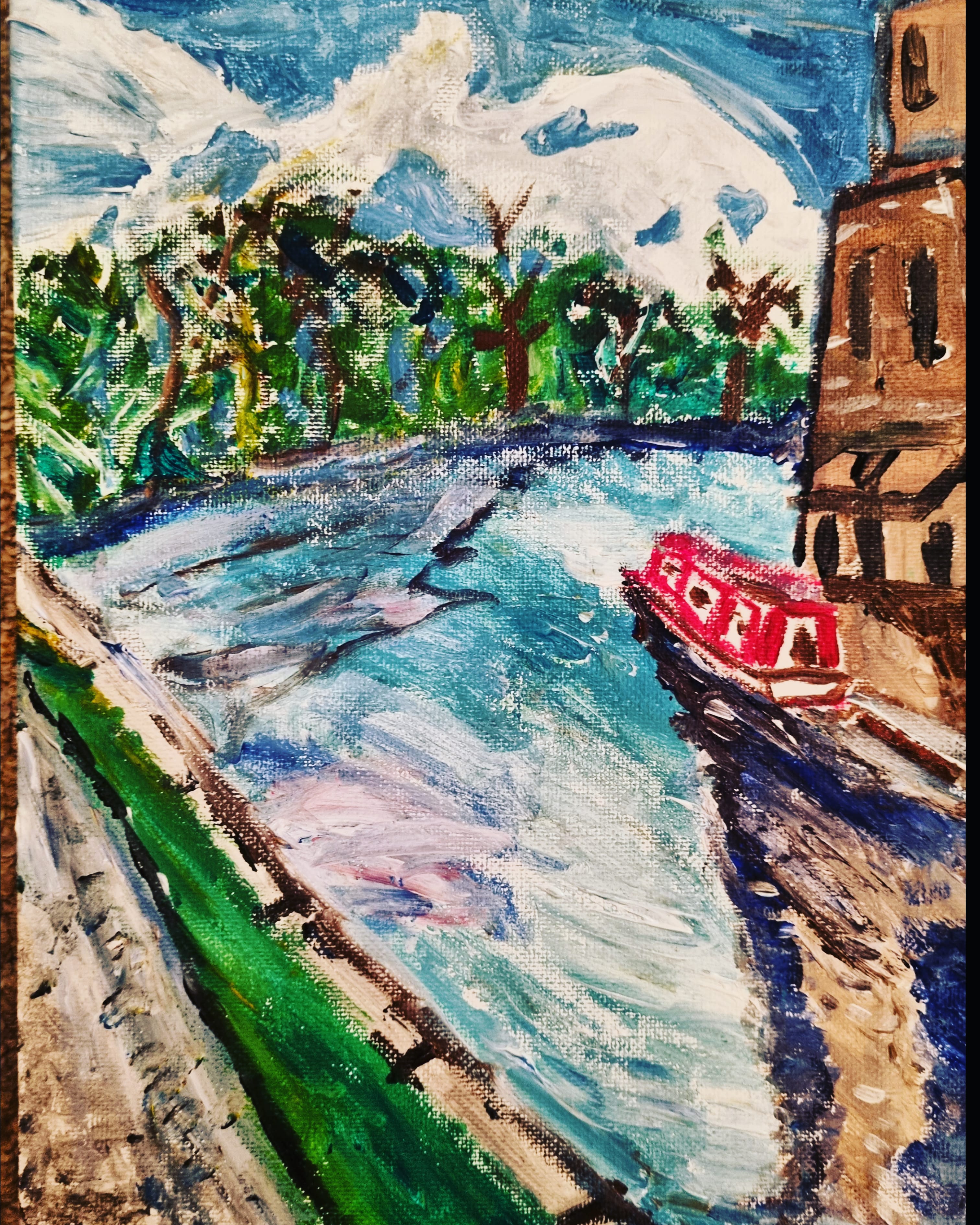 Canal by kings cross