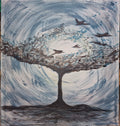 The blue tree
