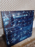 "Ozone" abstract art on canvas.