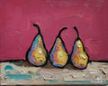 Three Yellow Pears