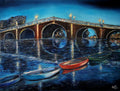 Richmond Bridge At Night