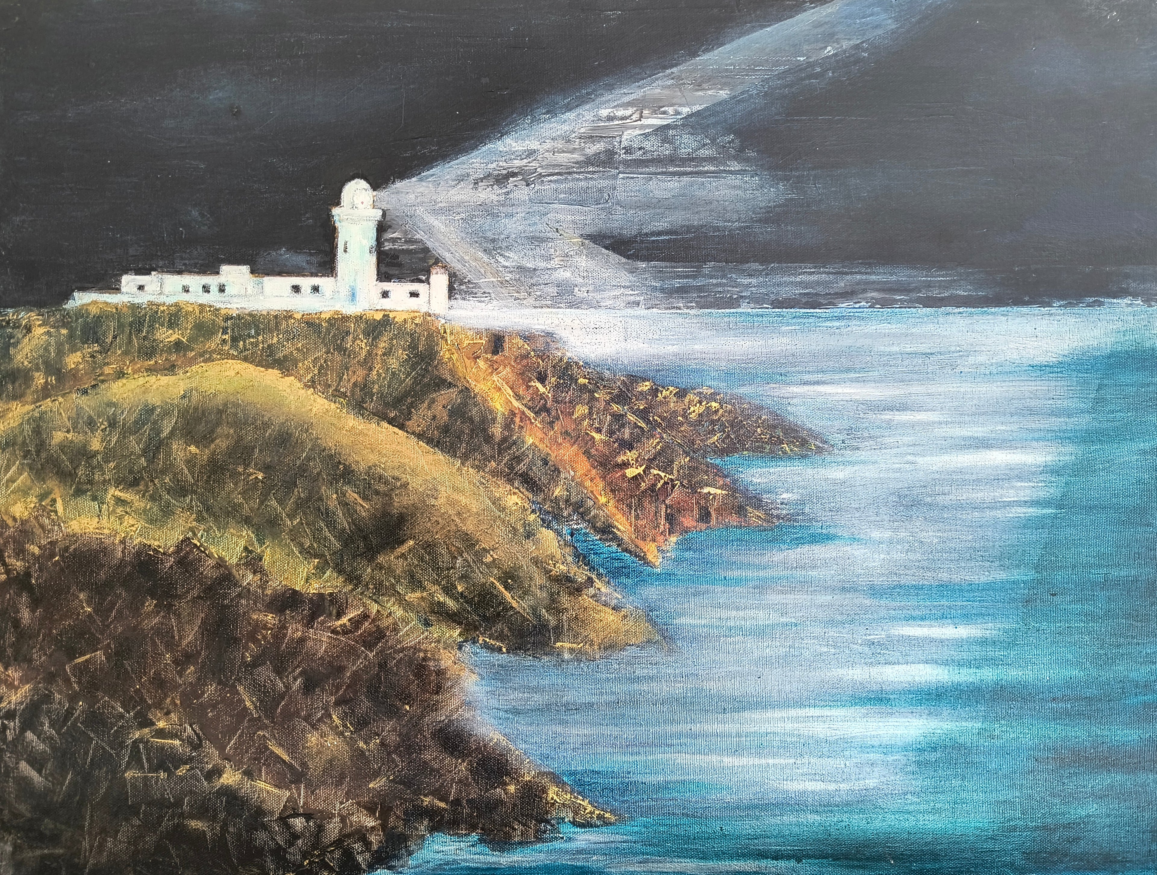 Night Light Strumble Head Pembrokeshire