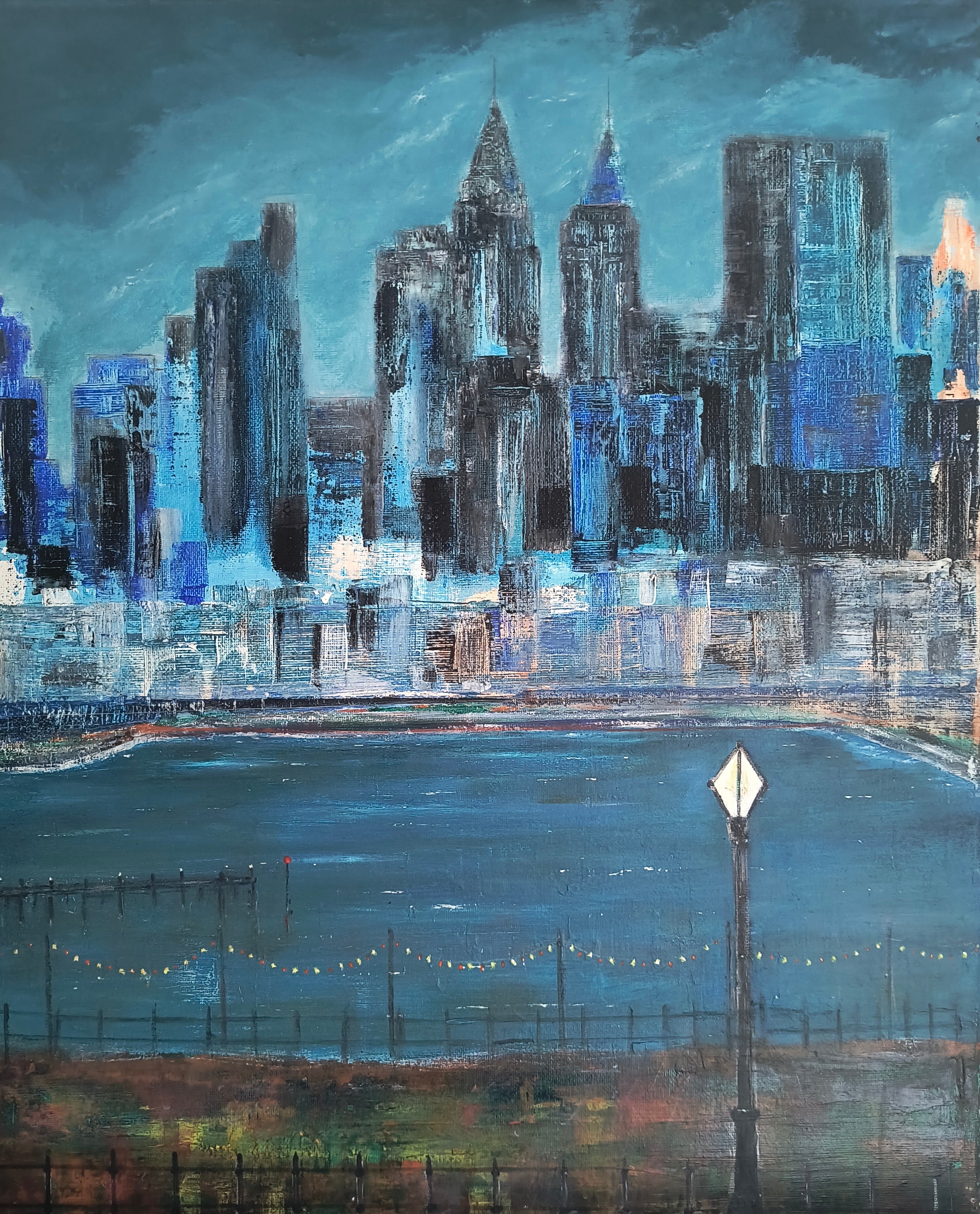 US City Skyline