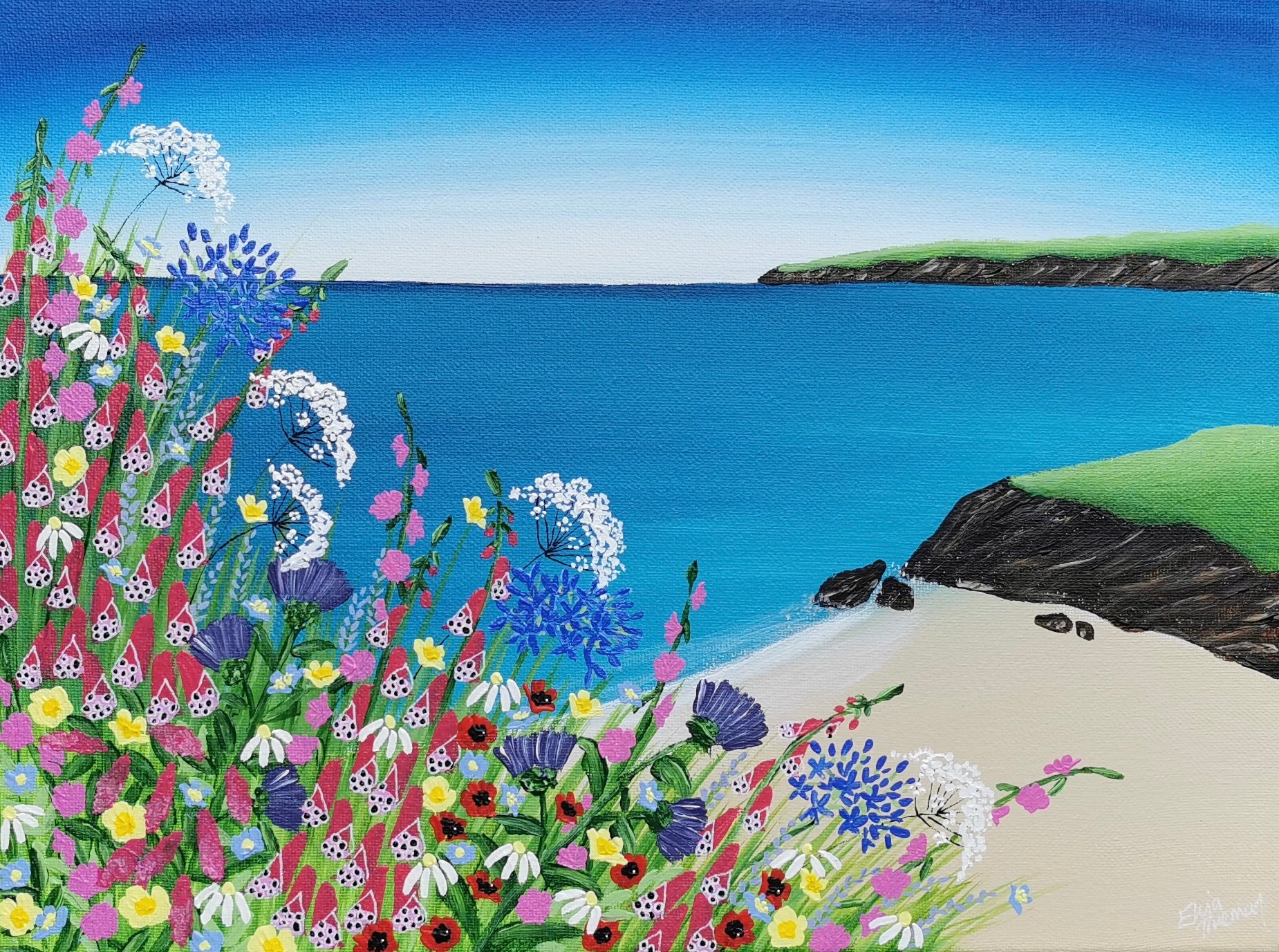Blissful Summer Beach