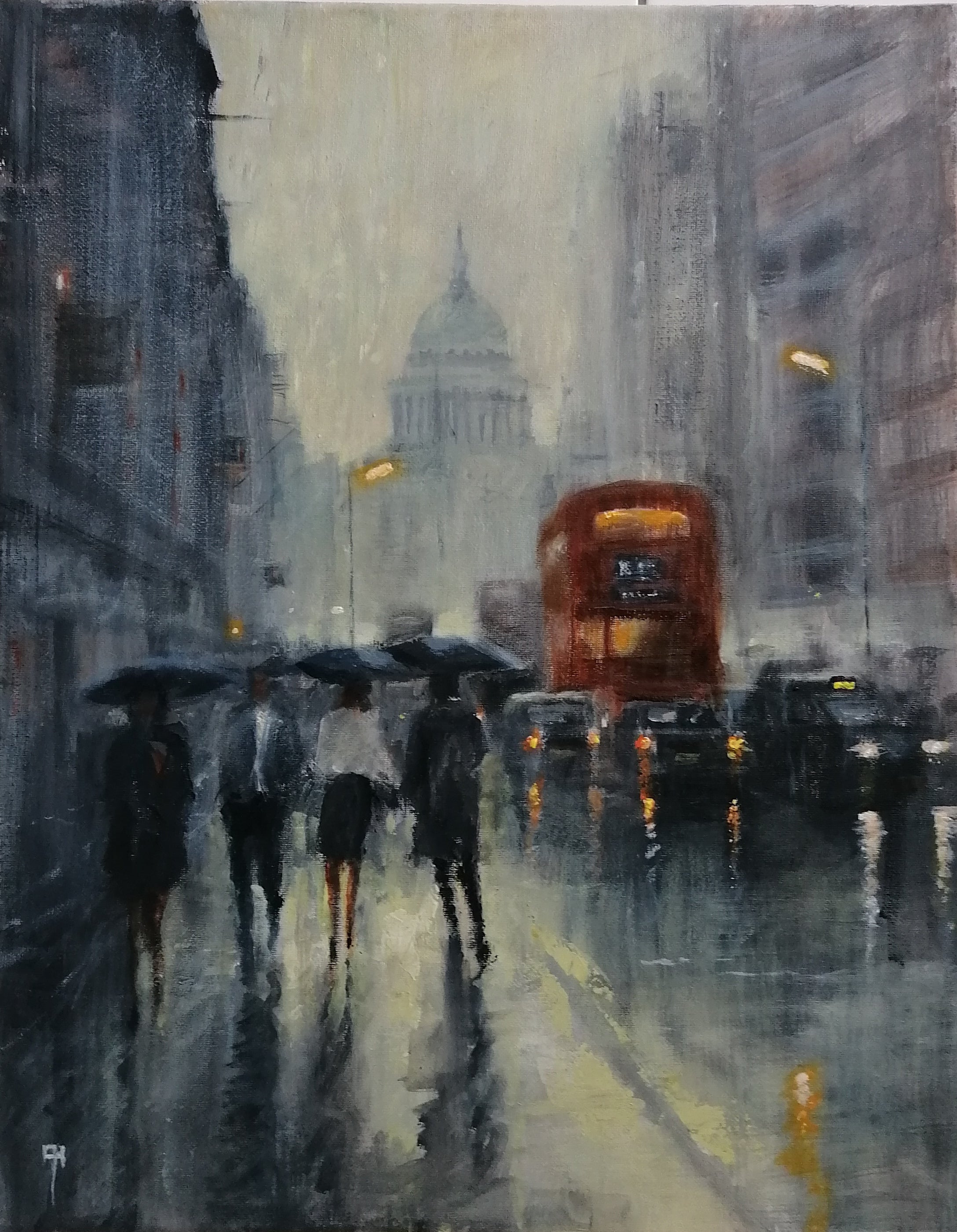 Heading for St Paul's Cathedral, London