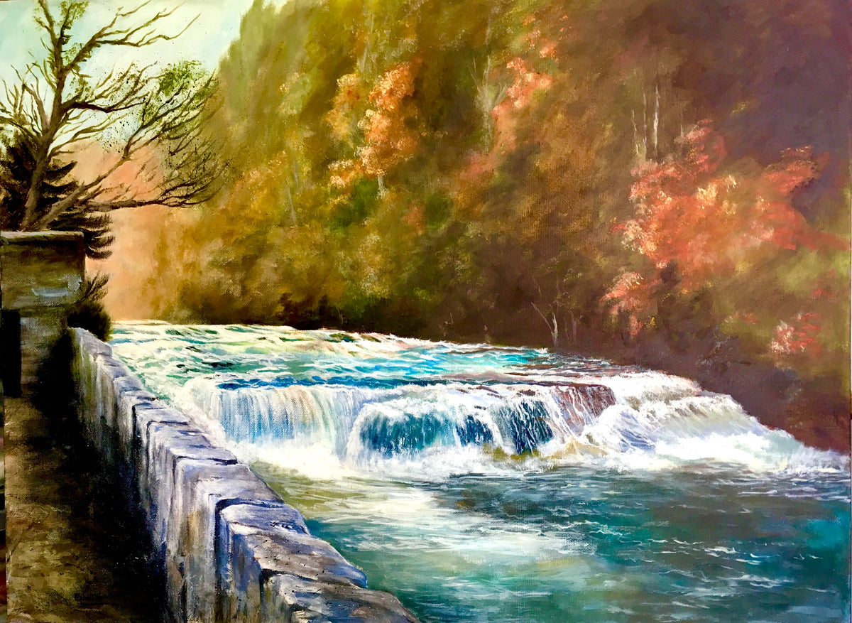 The River Clyde, New Lanark.