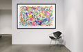 You’re the world to me - XXL abstract painting