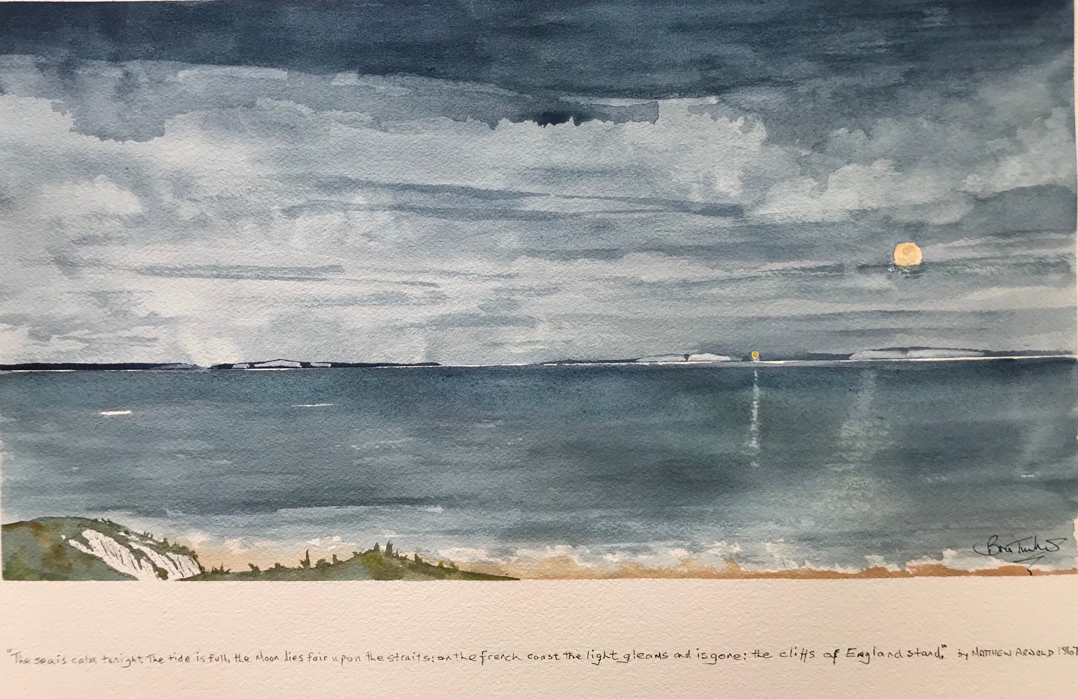 The French coast from Dover.