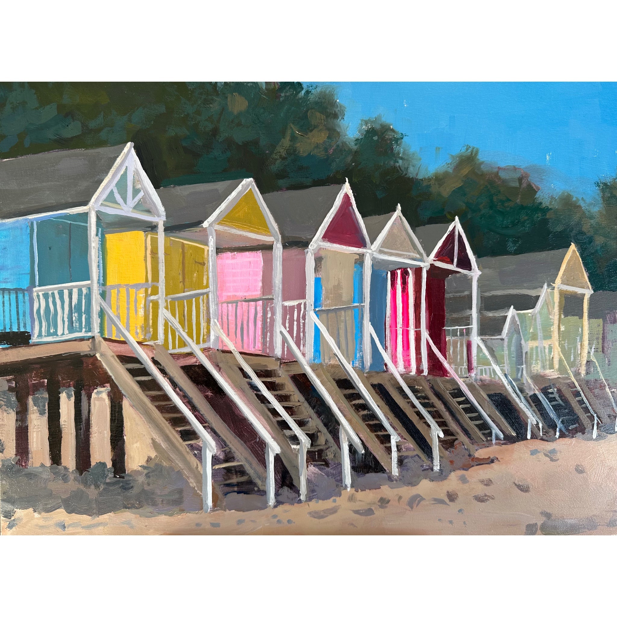 Beach Huts at Wells