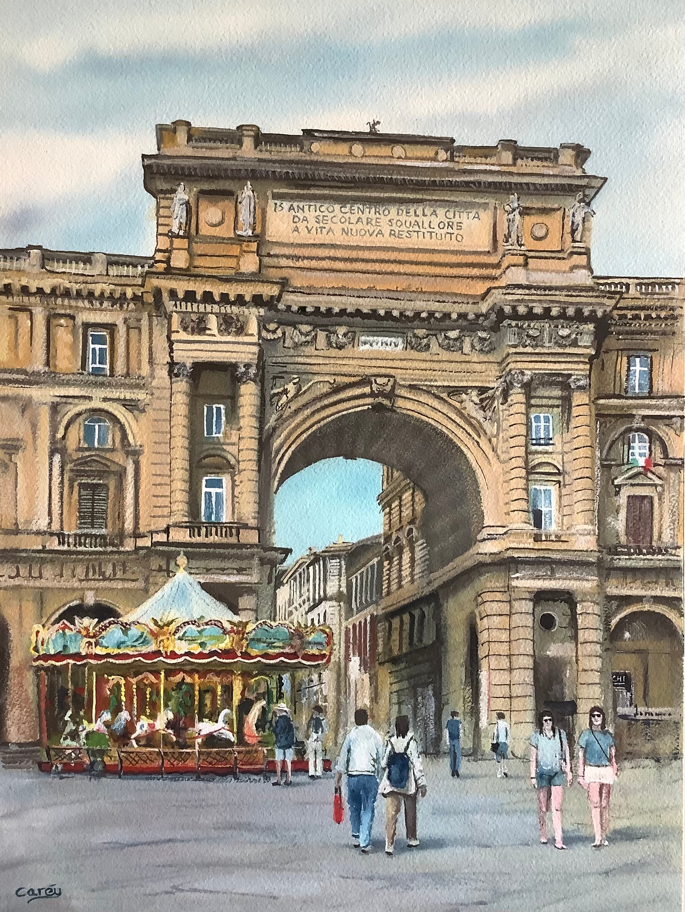 Florence Piazza della Repubblica