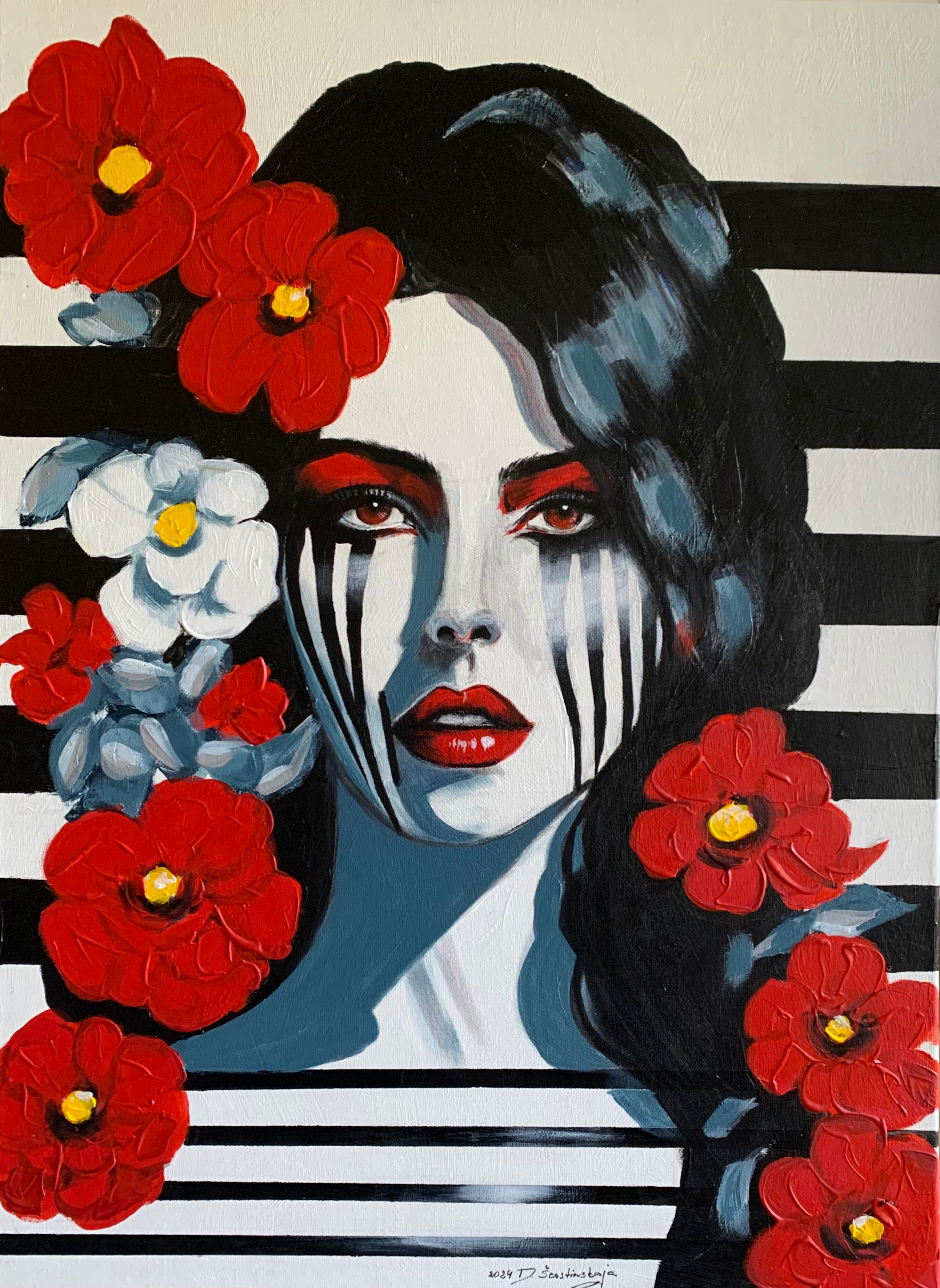 A Floral Enigma Award-Winning Artwork
