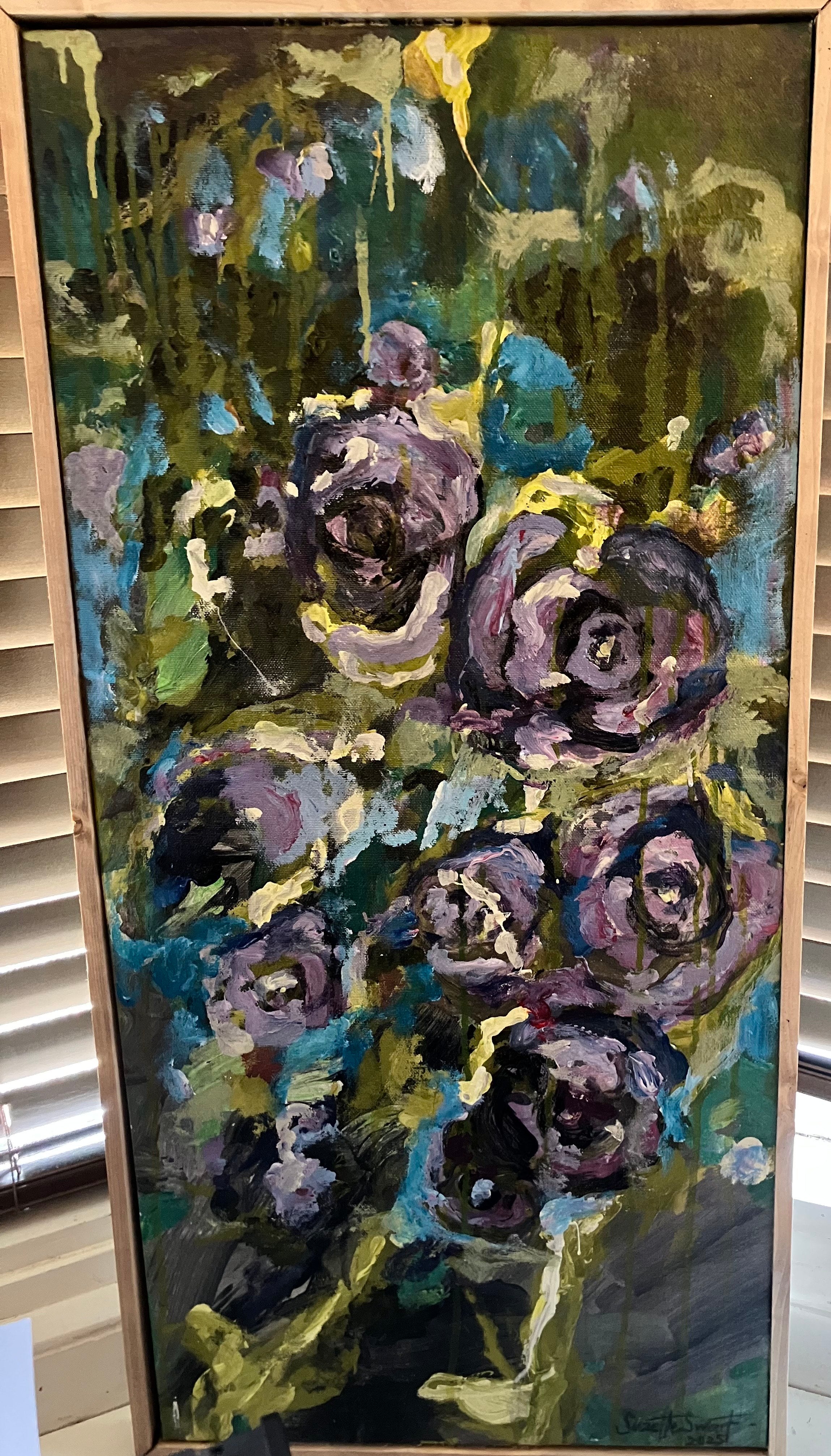 purple bouguet