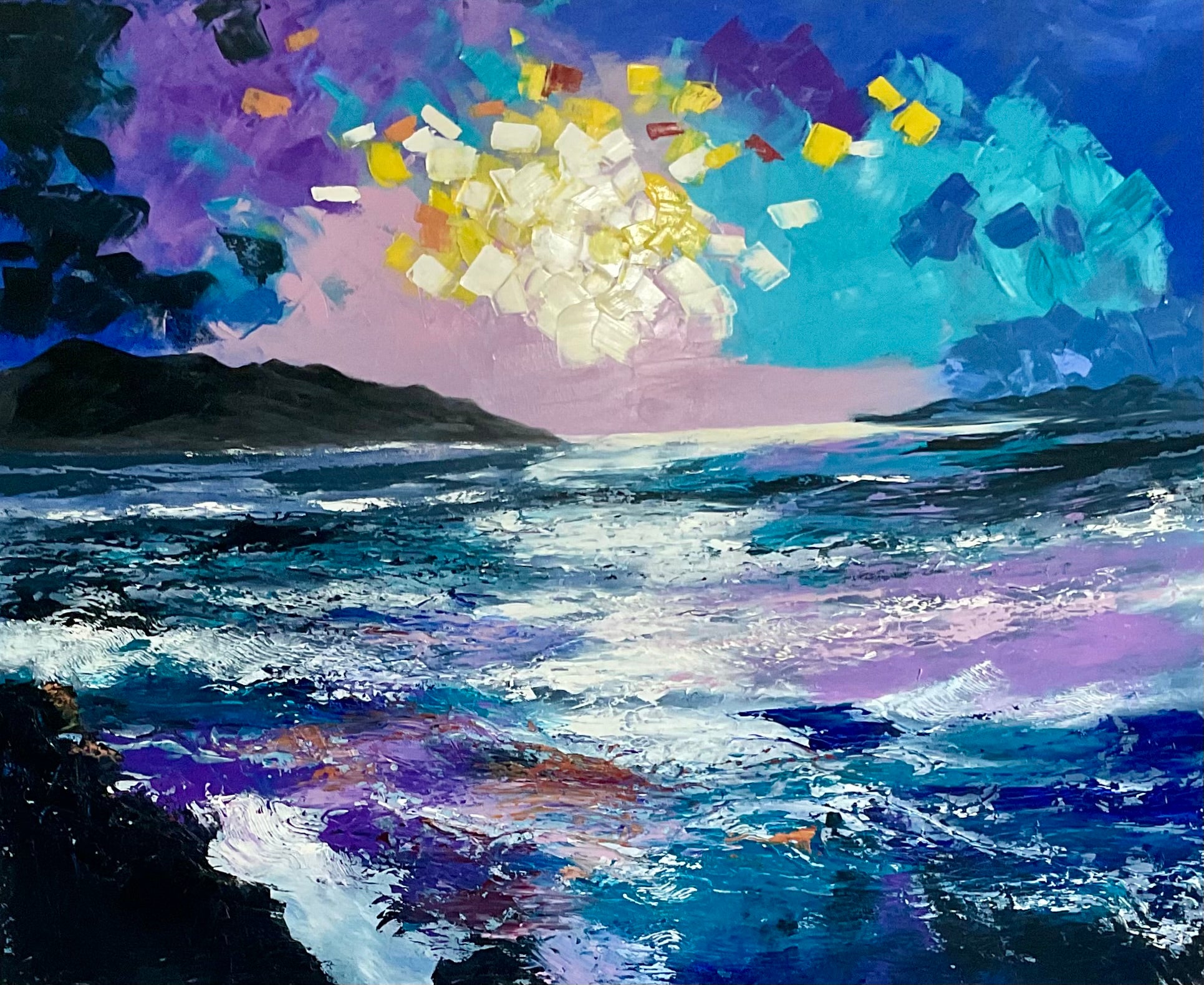 Explosion of colour