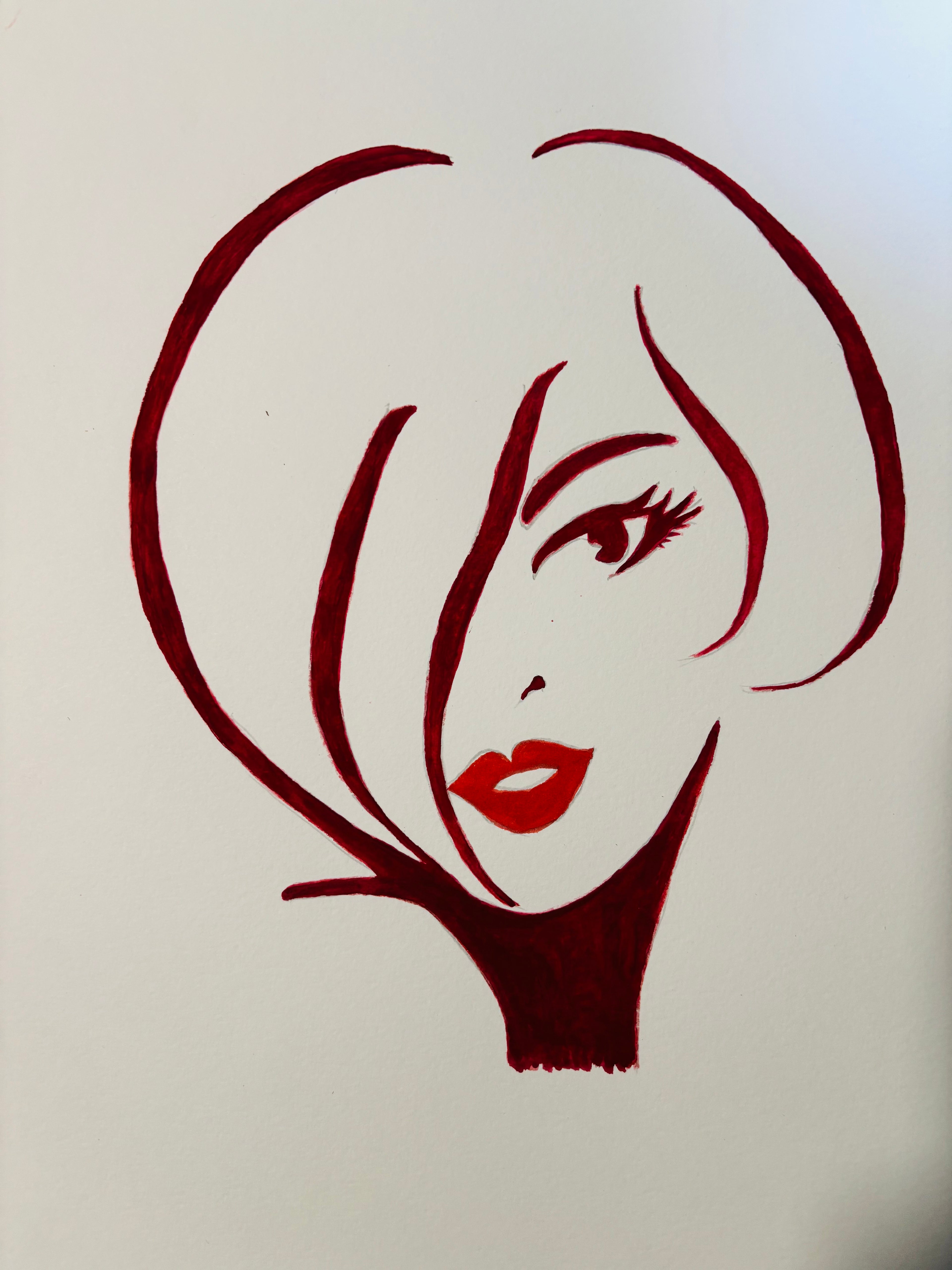Abstract Lady Portrait 3