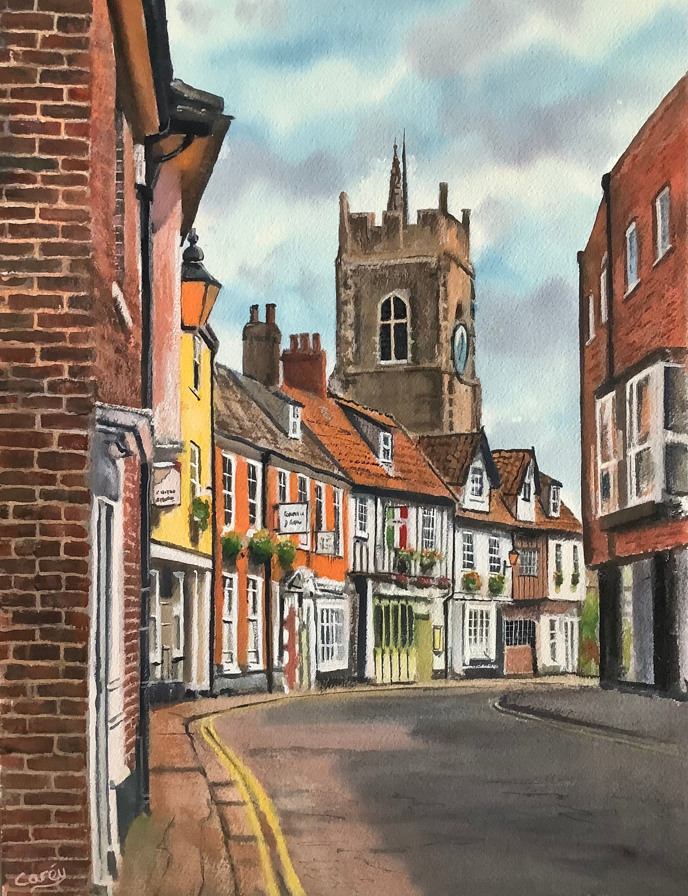Princes Street in Norwich , Norfolk.