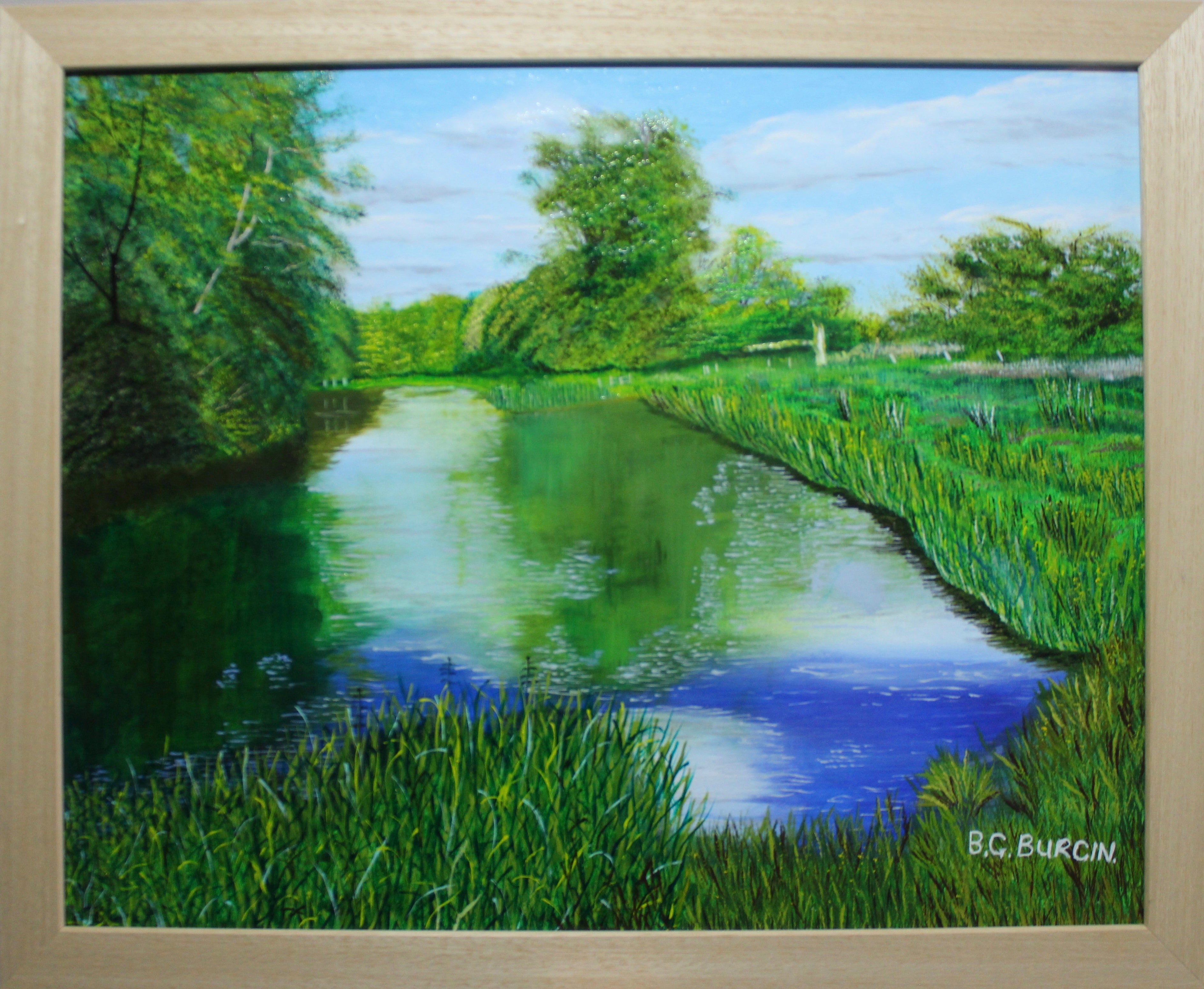 The River Wey at Pyreford