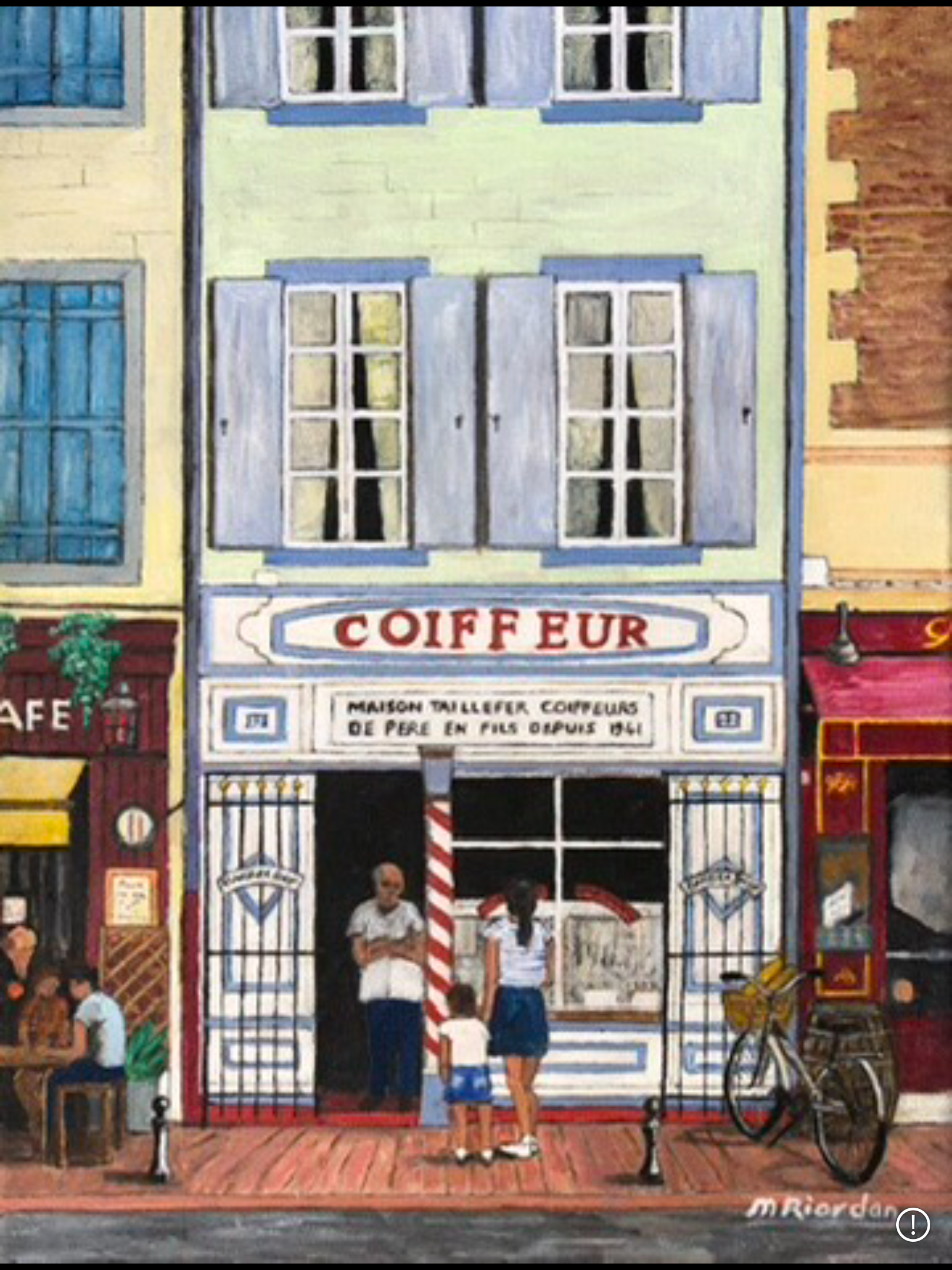 Barber Shop, Le Coiffeur, Carcassonne, France