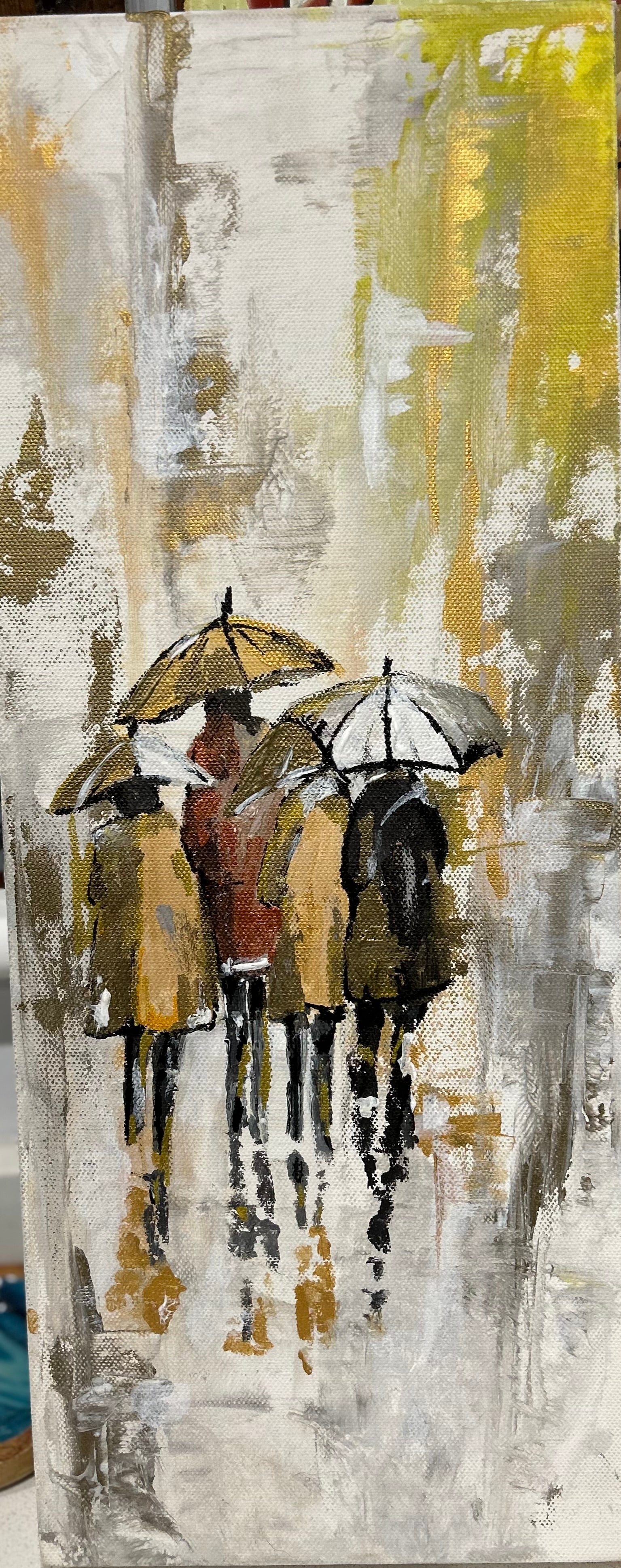Sunlight in the rain