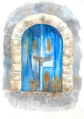 THE OLD BLUE DOOR
